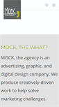 Mobile Screenshot of mocktheagency.com